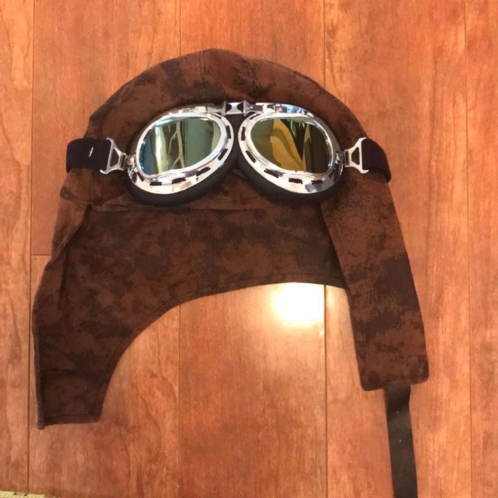 Steam Punk aviator Amelia Earhart pilot hat